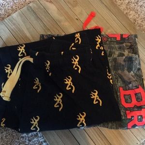 Browning Pajama Bottoms